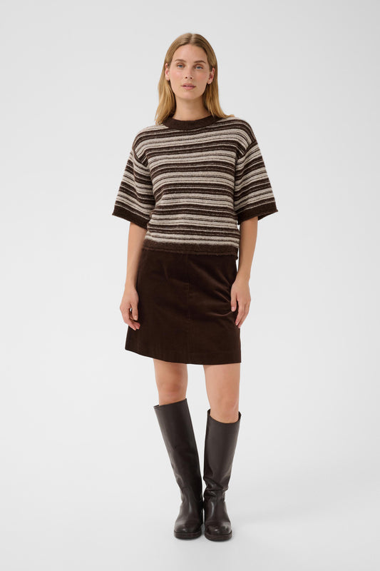Part Two Cerys Pullover - Brown/French Oak