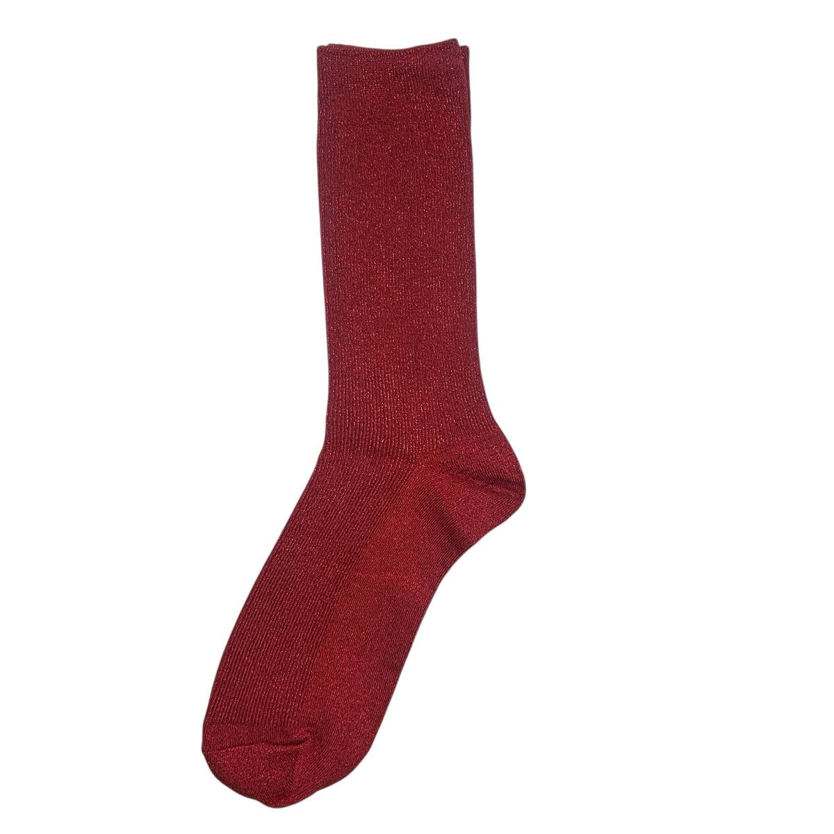 Vegas sparkle single socks: Dark Pink