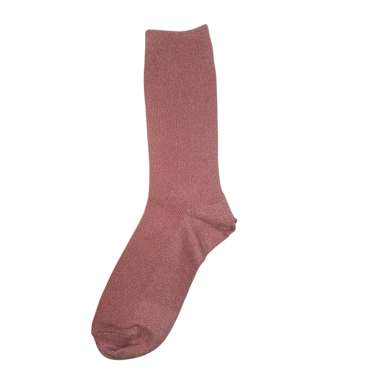 Vegas sparkle single socks: Dark Pink