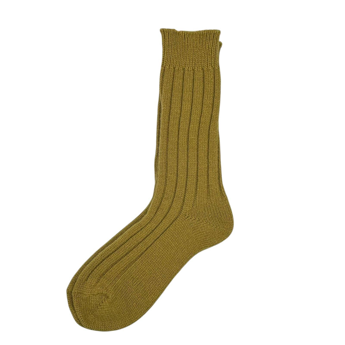 Sofia cashmere-blend pair of socks: Rust