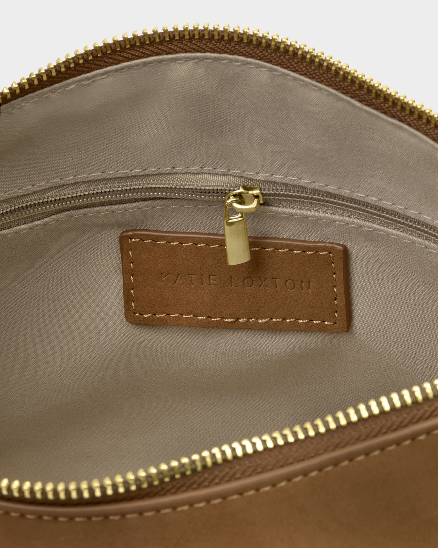 Alize Shoulder Bag in suede with gold eyelets