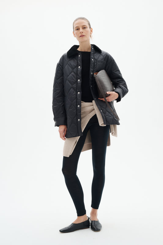 Black Inwear light padded jacket 