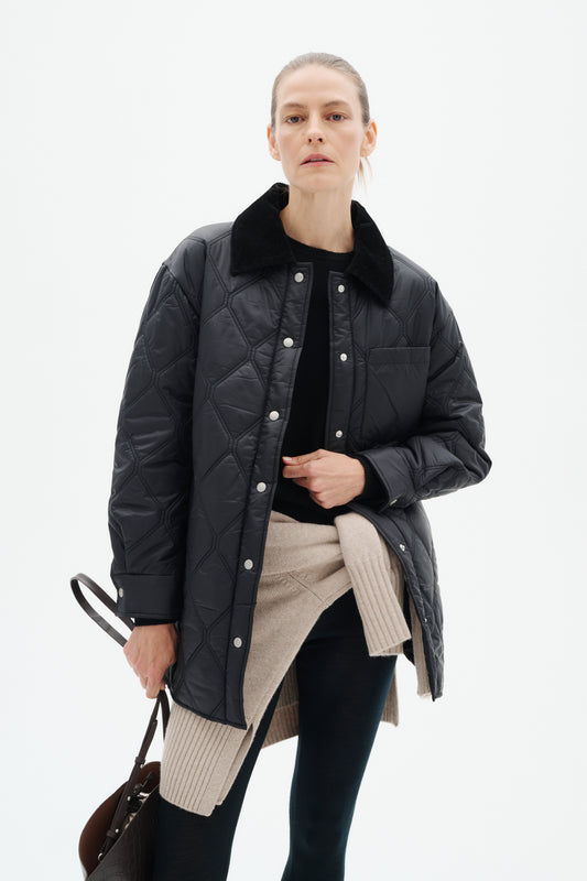 Black Inwear light padded jacket 