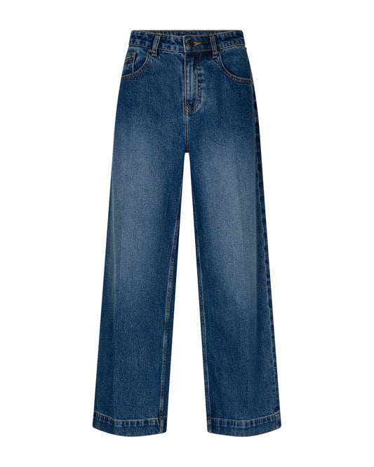 Red Button Bonnie wide leg jeans in Dark Stone Used with a 27 inch leg length.