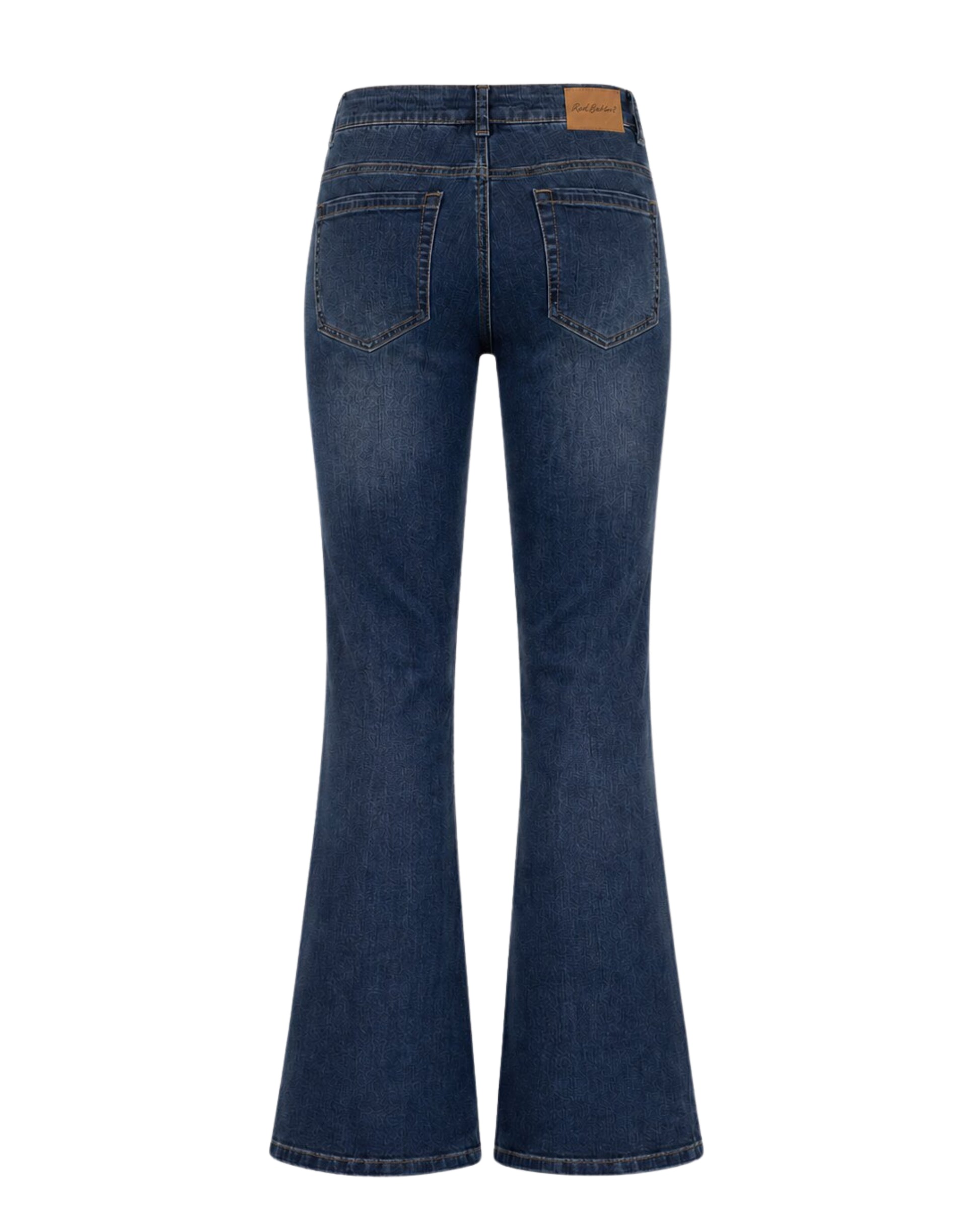 Red Button Brielle Flare Jeans in Dark Stone Used
