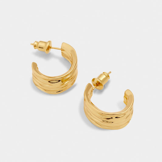 Cleyo Waterproof Gold Plated Katie Loxton Earrings