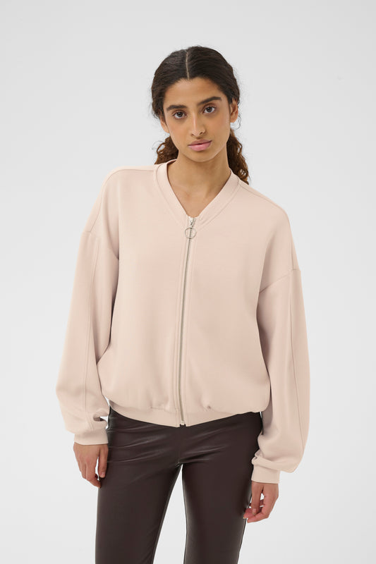 Simi Vincent Zipper Jacket from InWear in Haze