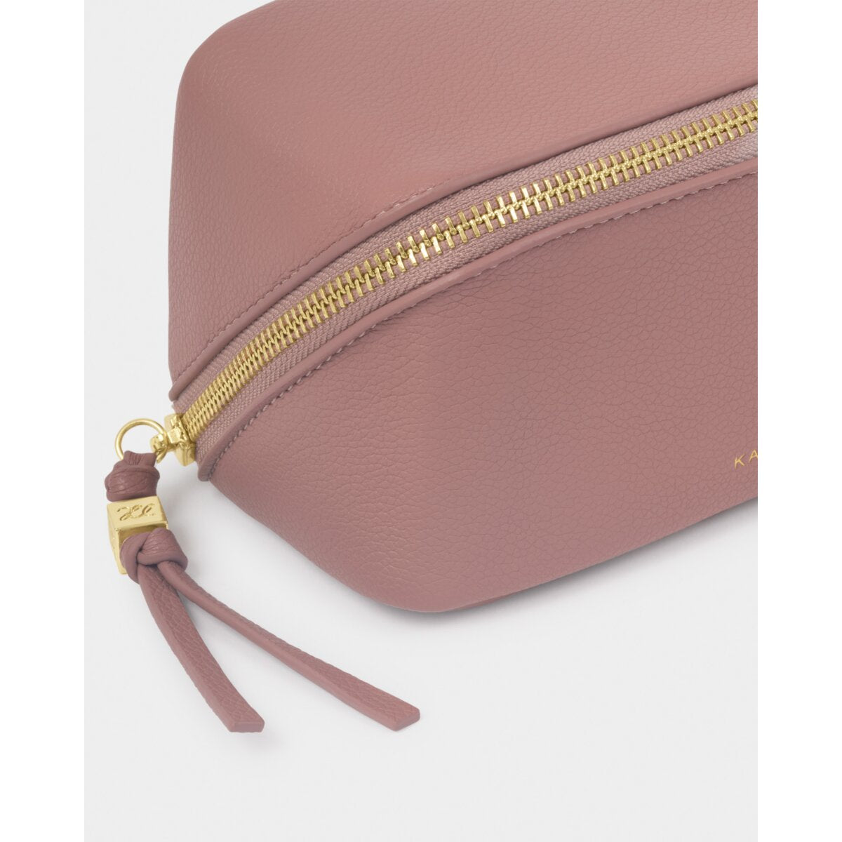Katie Loxton Fold Out Makeup Bag with Mirror in  deep rose