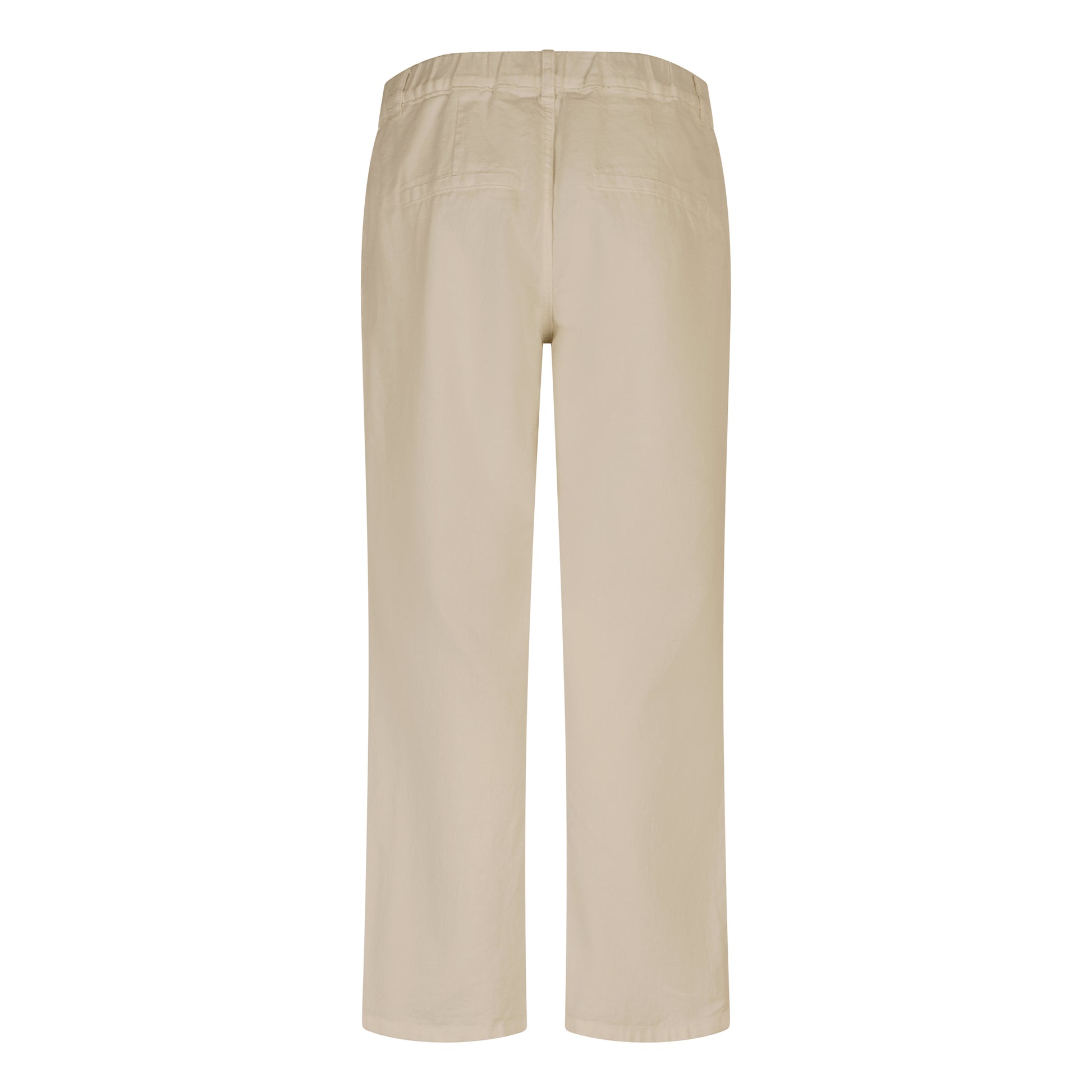 Red Button Conny Linen Trousers in Pebble womens neutral trousers