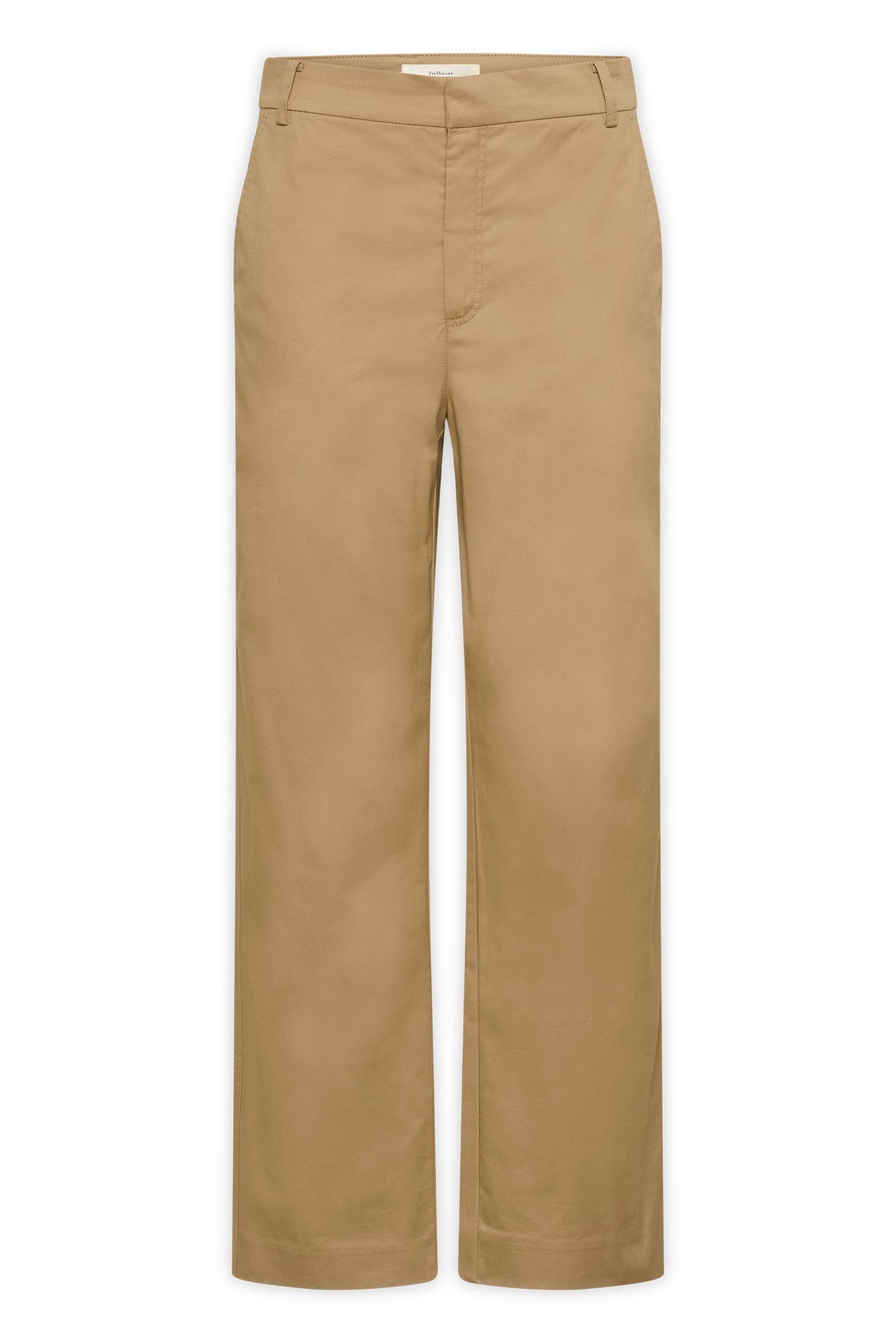 InWear Beige trousers on a white background