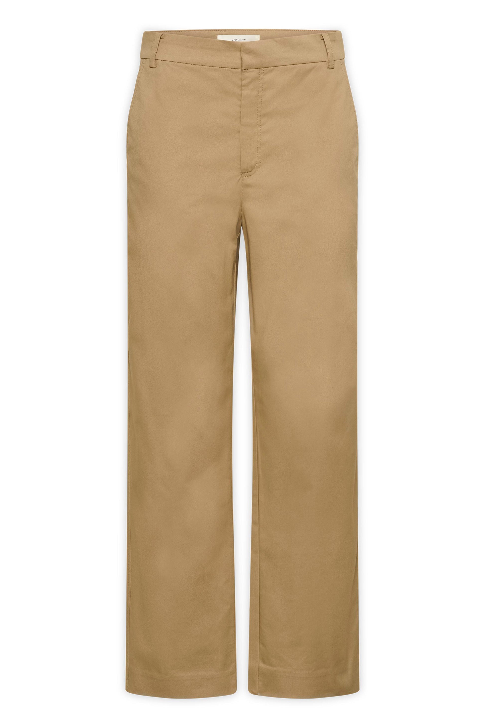 InWear Beige trousers on a white background