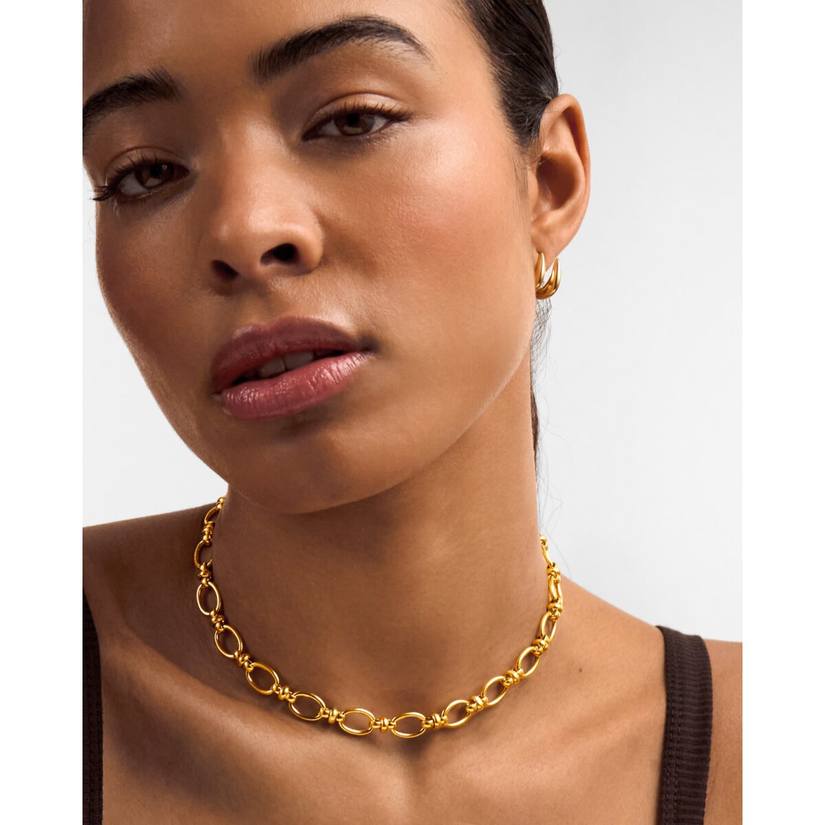 Katie Loxton Empire Waterproof Gold Chain Necklace