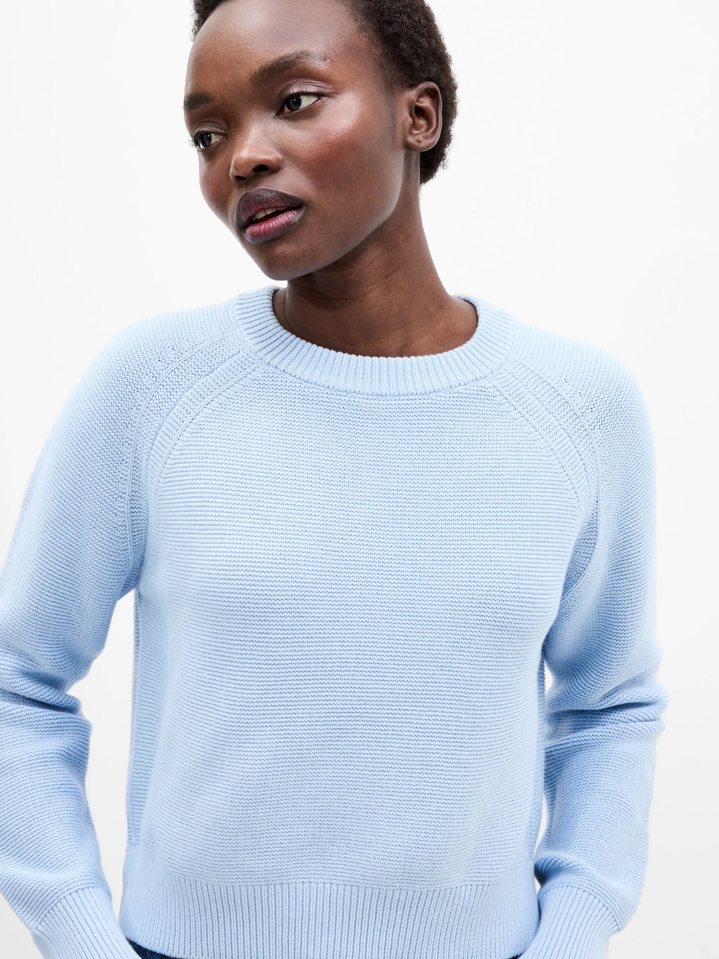 French Connection Lily Mozart Jumper - artic-blue-1