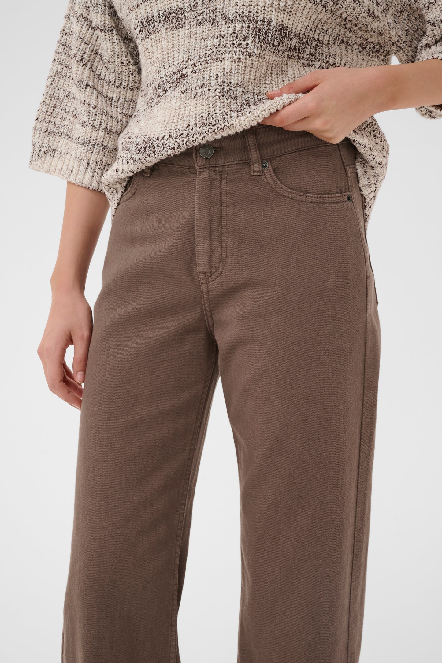 Gladys Straight leg brown Jeans
