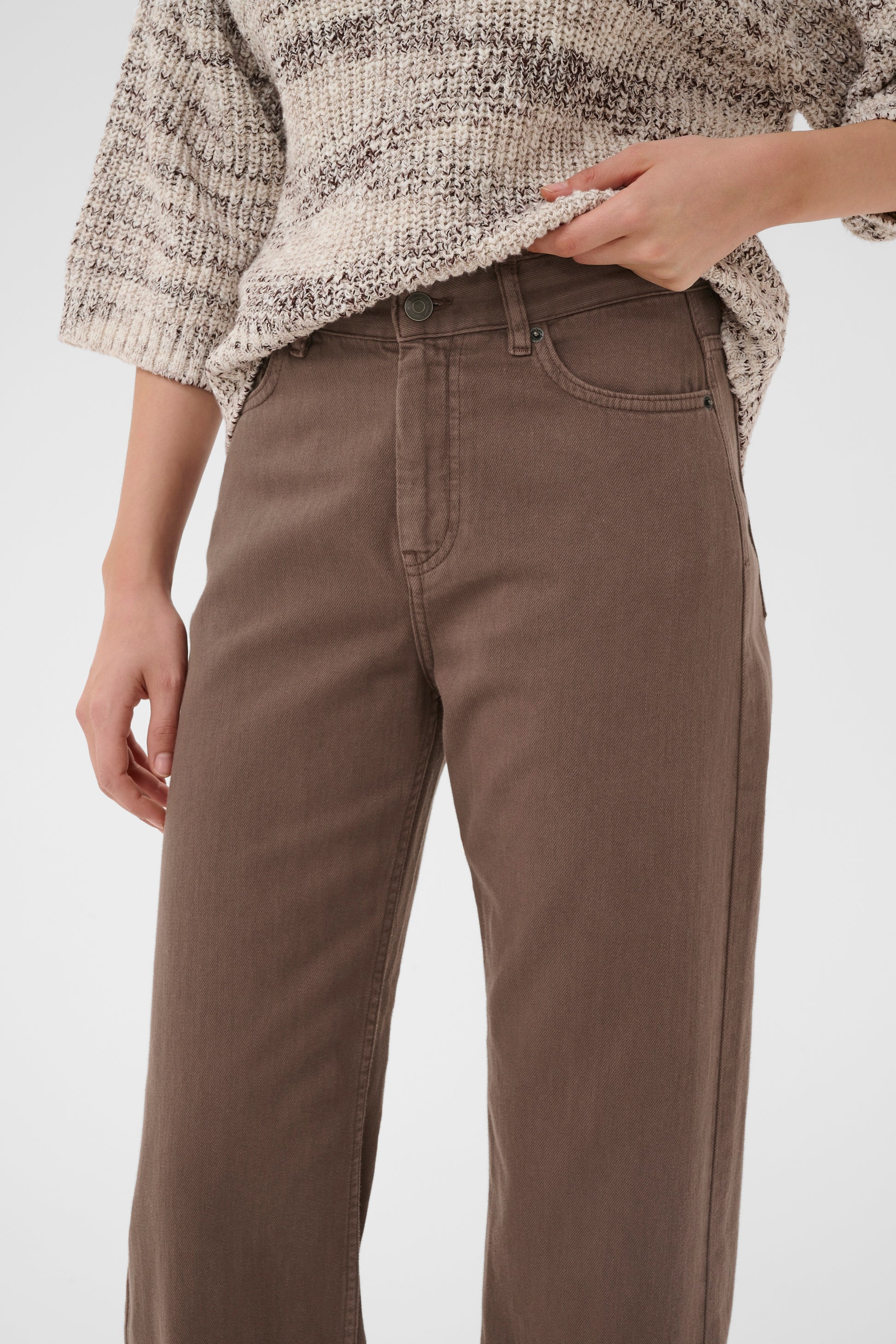 Gladys Straight leg brown Jeans
