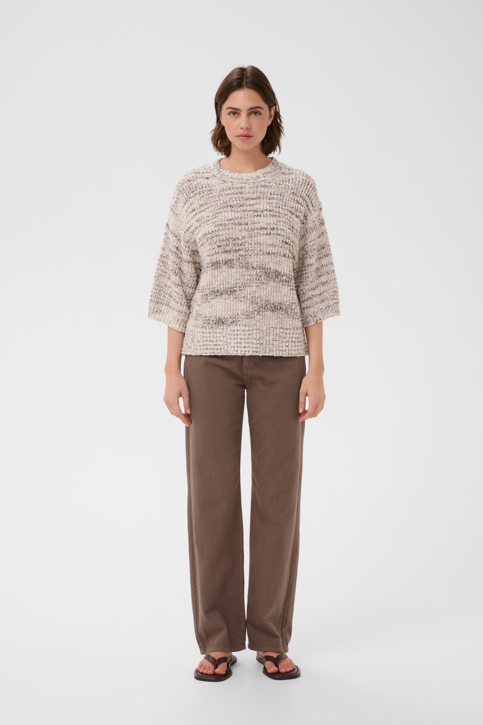 Gladys Straight leg brown Jeans