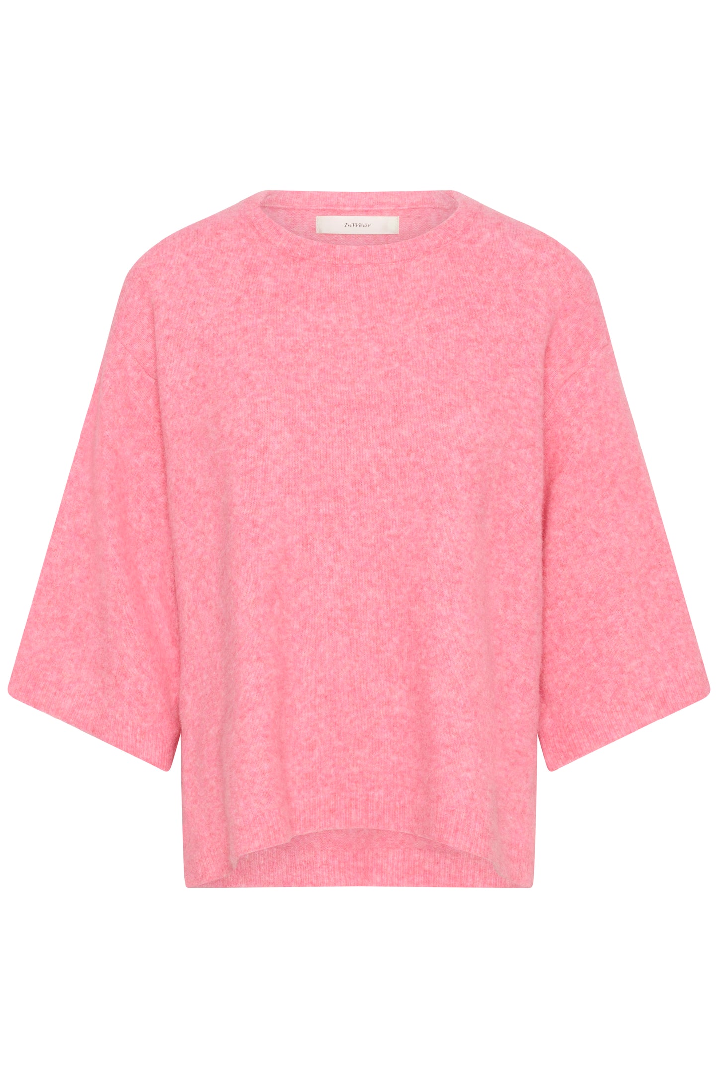  InWear short sleeved guni tee knit in pink carnation  colour