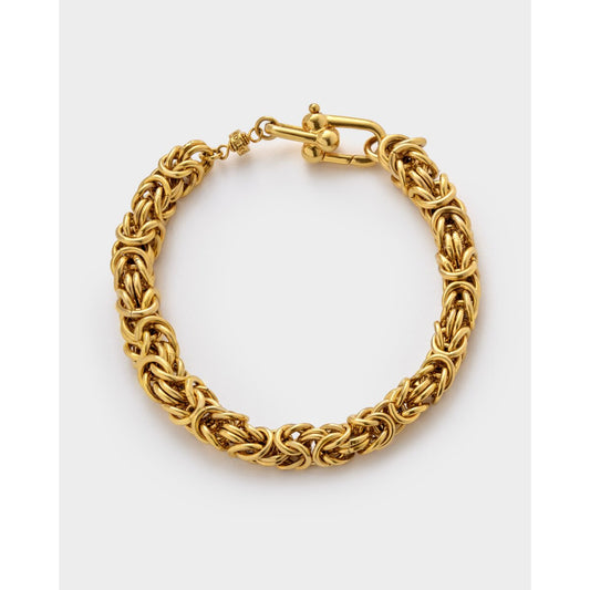 Katie Loxton Heritage Waterproof Gold Bracelet with T-Bar Toggle Clasp