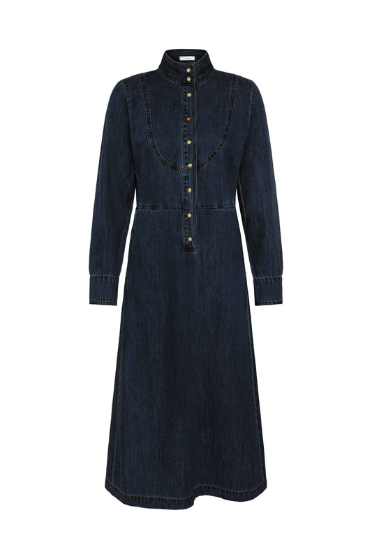 Inwear Hiro Denim Midi Dress long sleeves