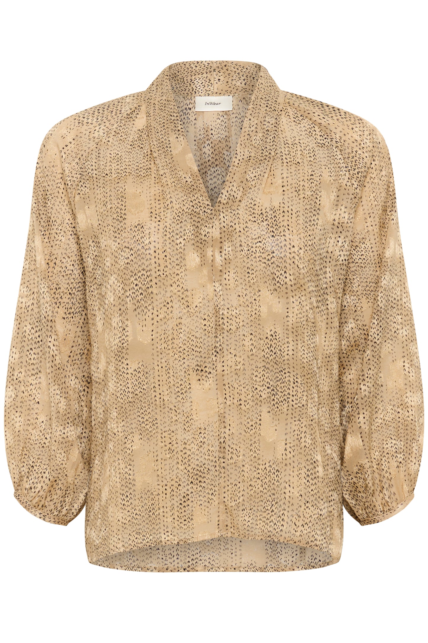 InWear Addison Blouse - Dotted Surface - 34-uk-8