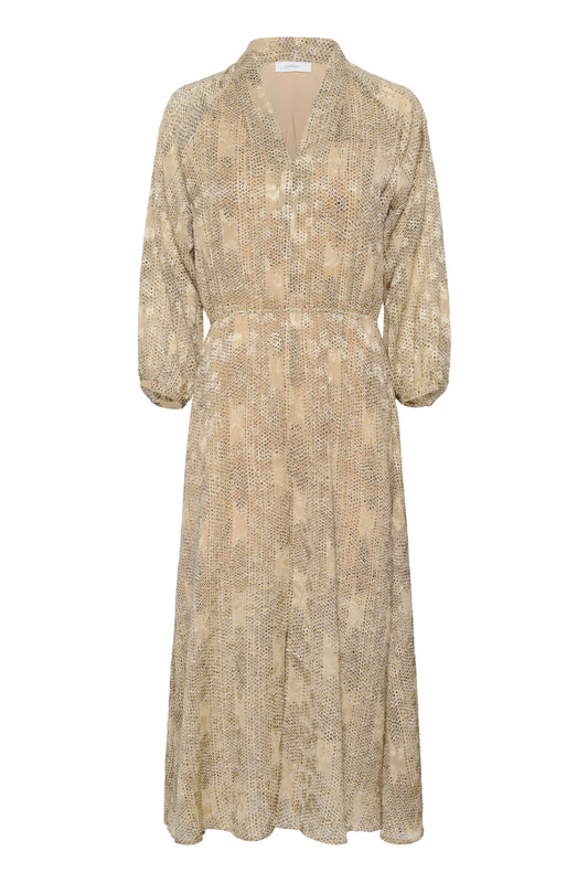 InWear Addison Dress - Dotted Surface Neutral - 34-uk-8