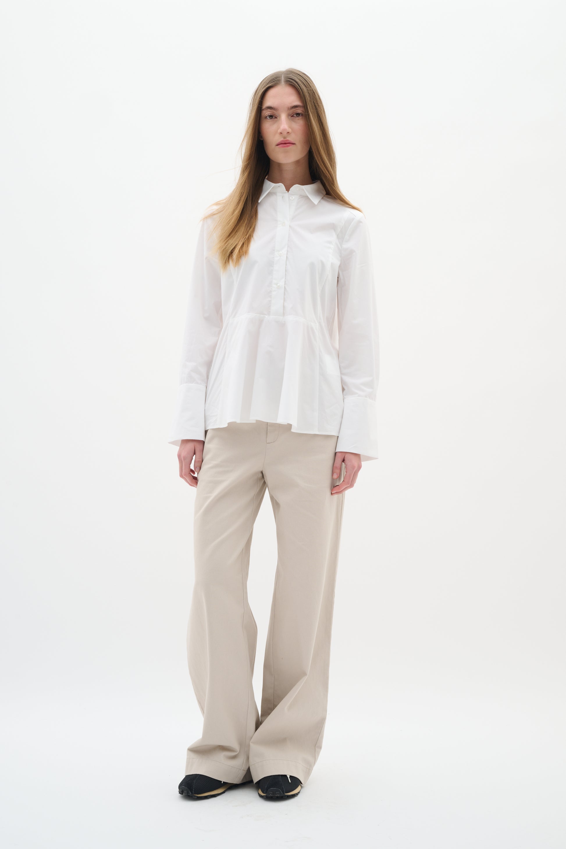 InWear Atlas Fitted Shirt - Pure White - 34-uk-8