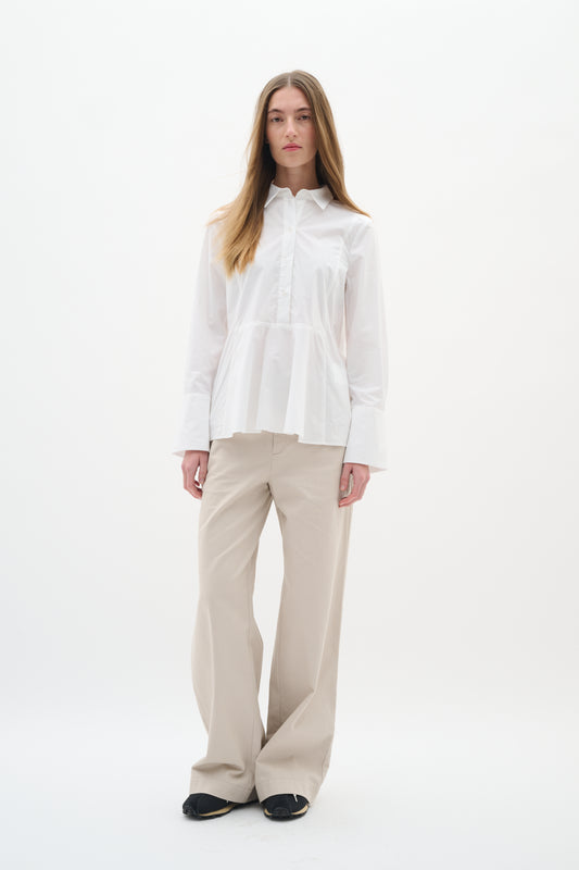 InWear Atlas Fitted Shirt - Pure White - 34-uk-8