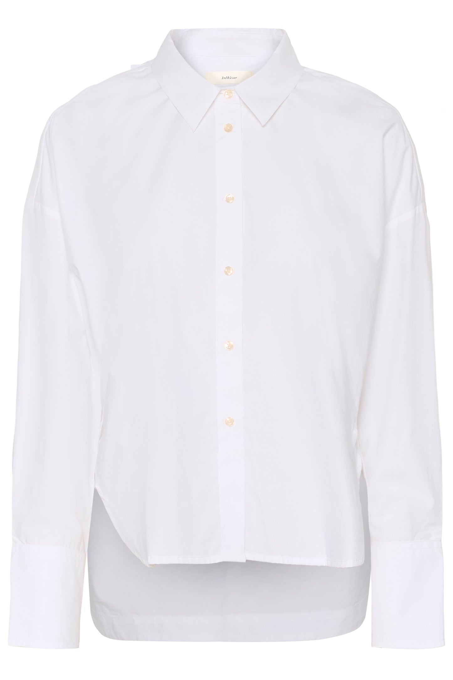 InWear Lelo Neola White shirt on a white background