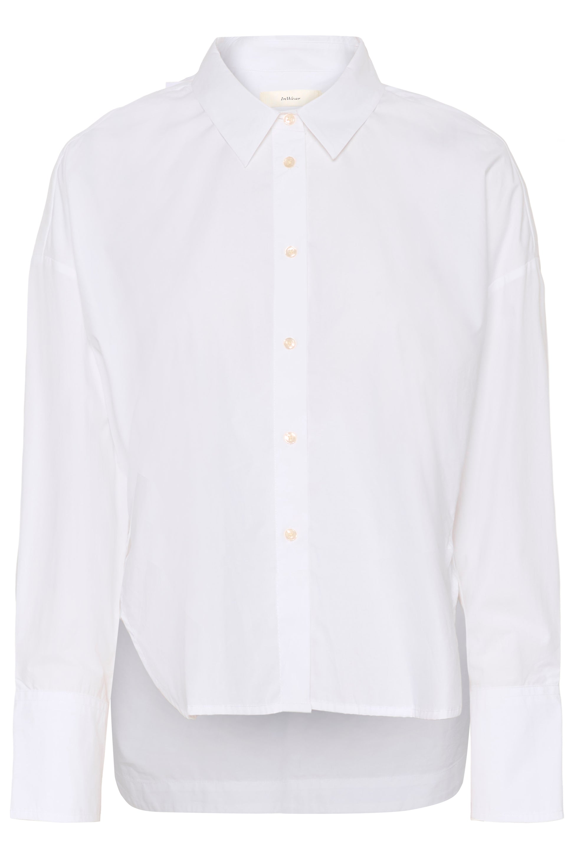 InWear Lelo Neola White shirt on a white background