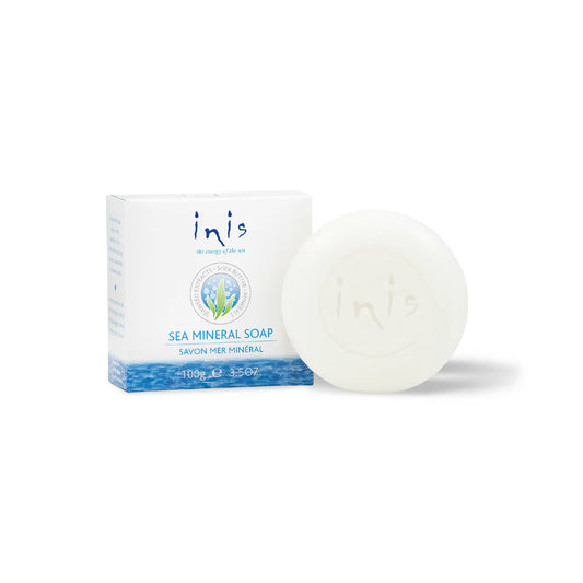 Inis Sea Mineral Soap 100g with fresh ocean fragrance and nourishing sea minerals.