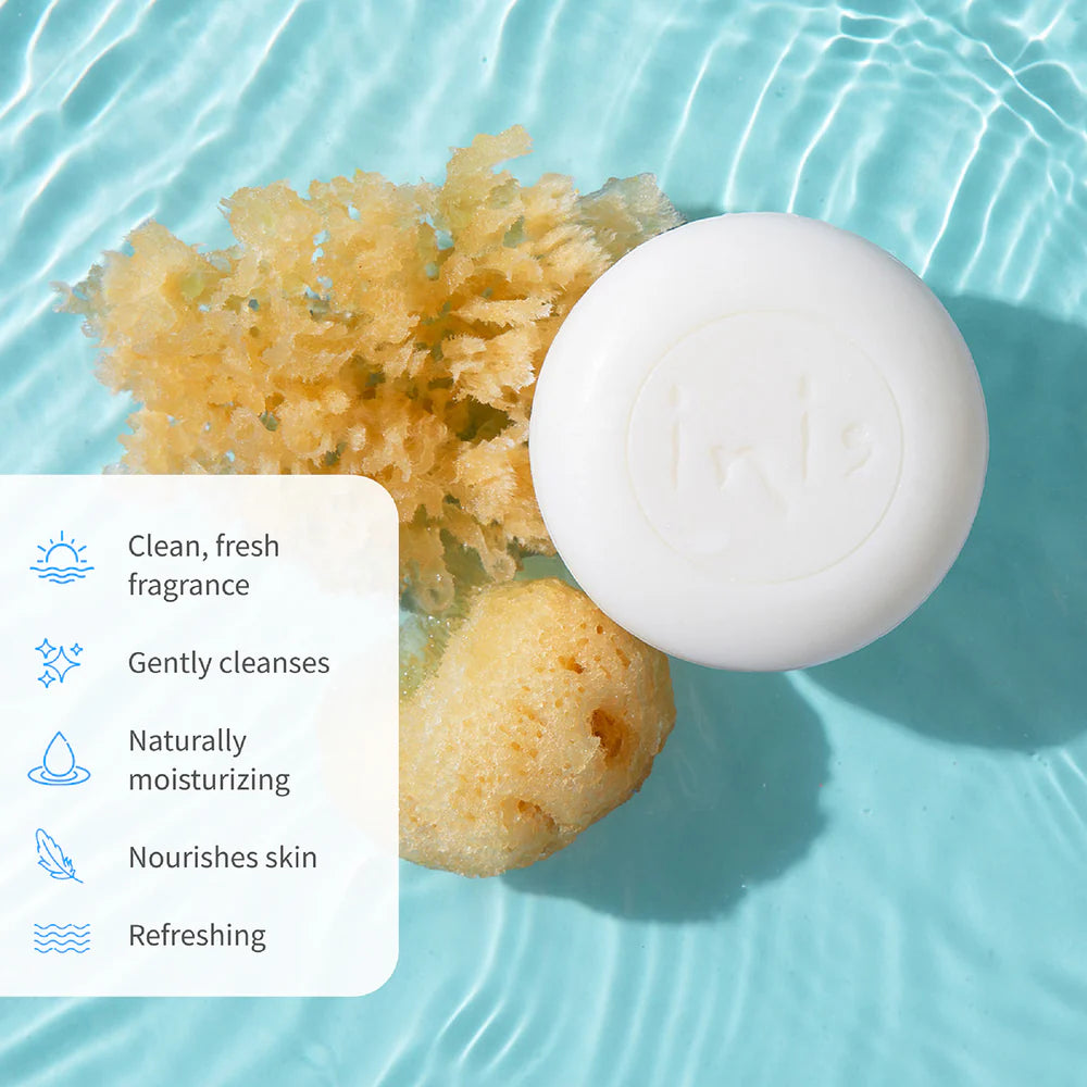 Inis Sea Mineral Soap 100g with fresh ocean fragrance and nourishing sea minerals.