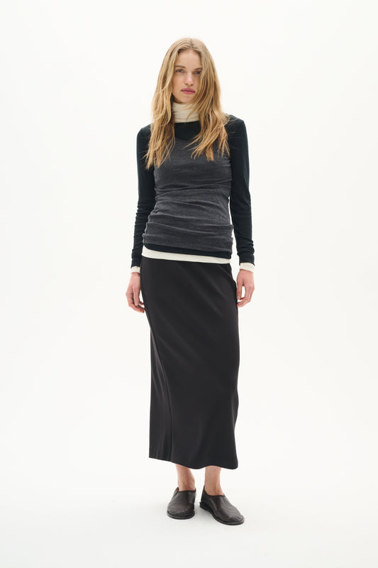 Inwear Aida Black Tencel Skirt