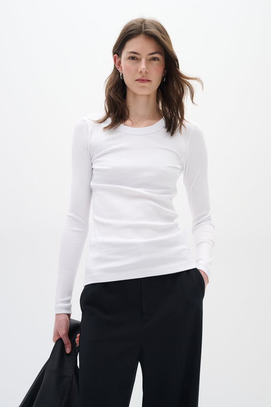 InWear Dagnal Long Sleeved T-Shirt - White