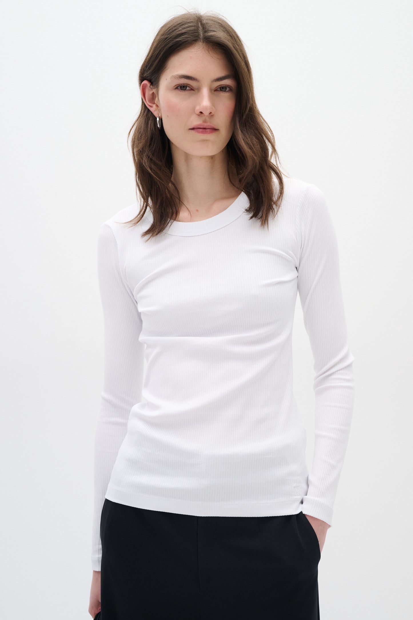 InWear Dagnal Long Sleeved T-Shirt - White