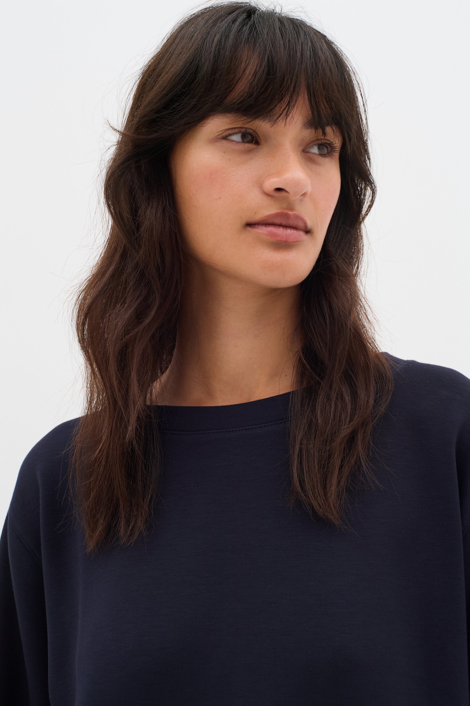 Inwear Gincent Crewneck Jumper in Marine Blue