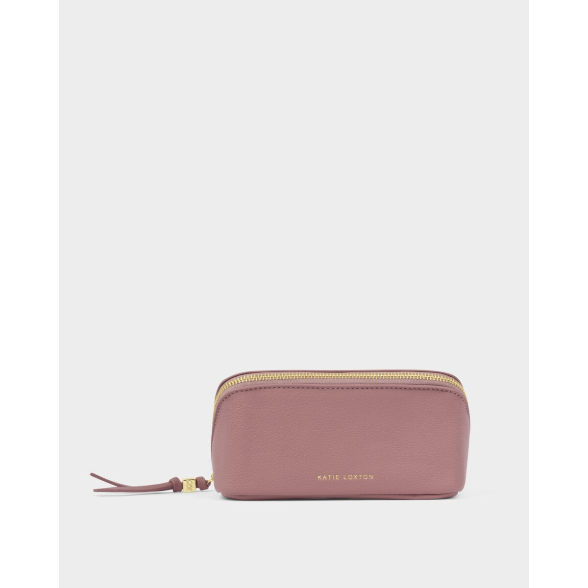 Katie Loxton Fold Out Makeup Bag with Mirror in  deep rose