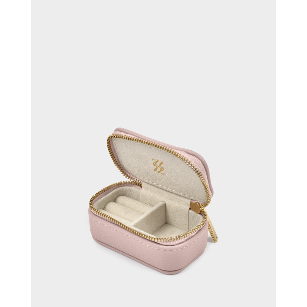 Katie Loxton Mini Travel Jewellery Box in Light Pink 