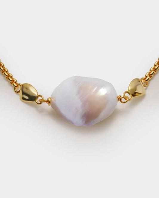 Katie Loxton Sol Pearl Bracelet Gold