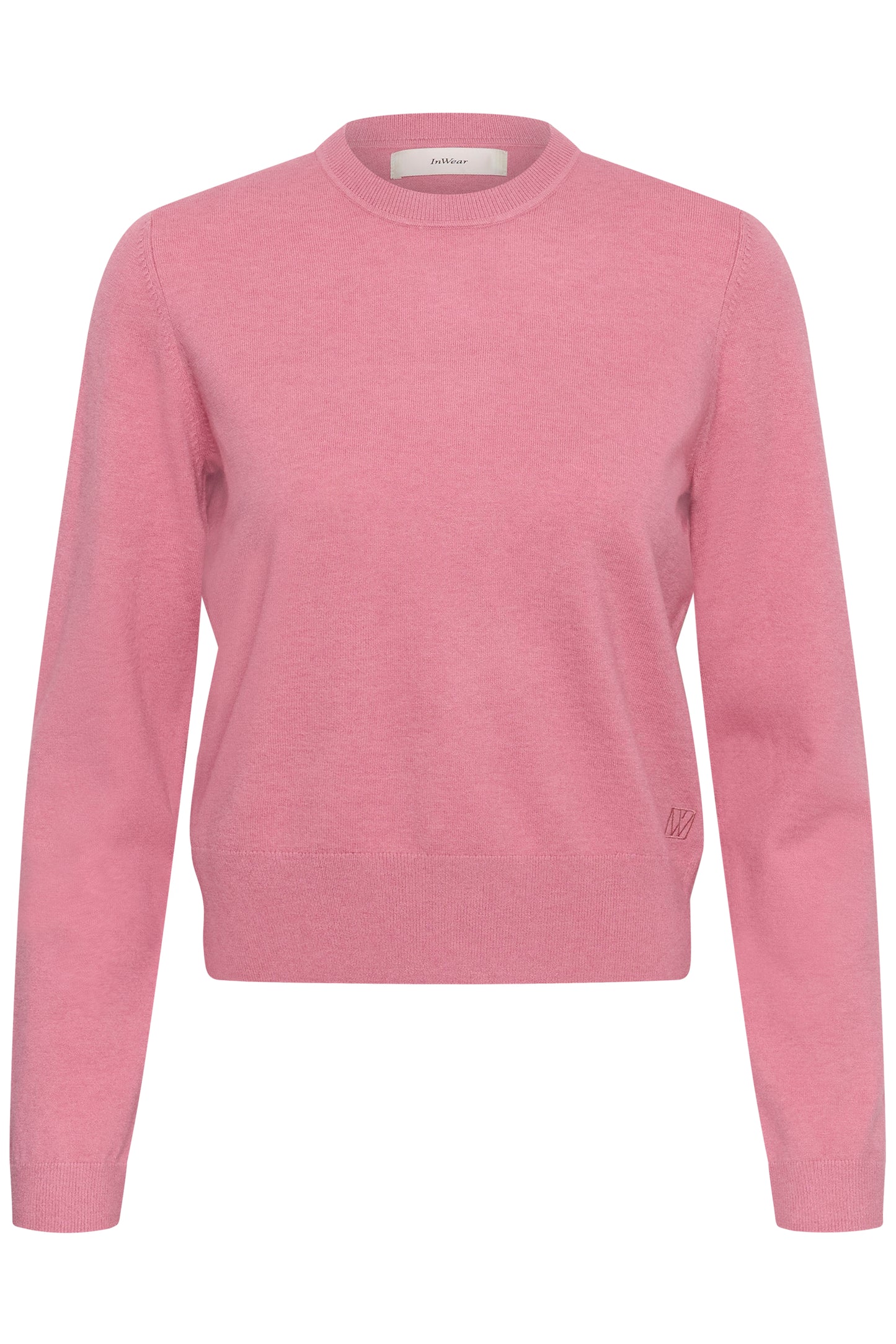 Pink Inwear sweater on a white background
