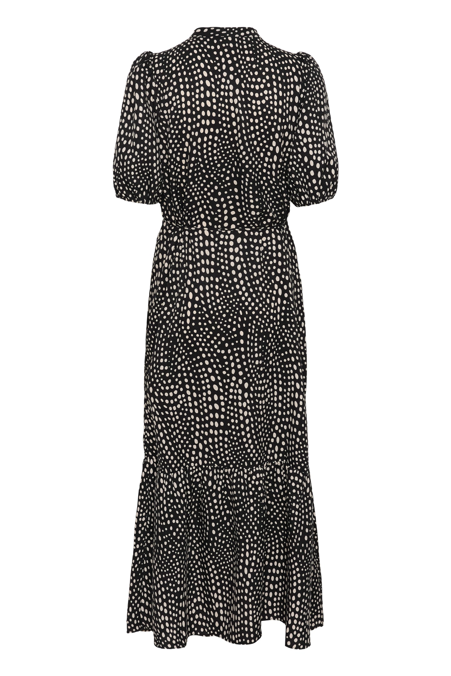 InWear Liberty black and white dot dress