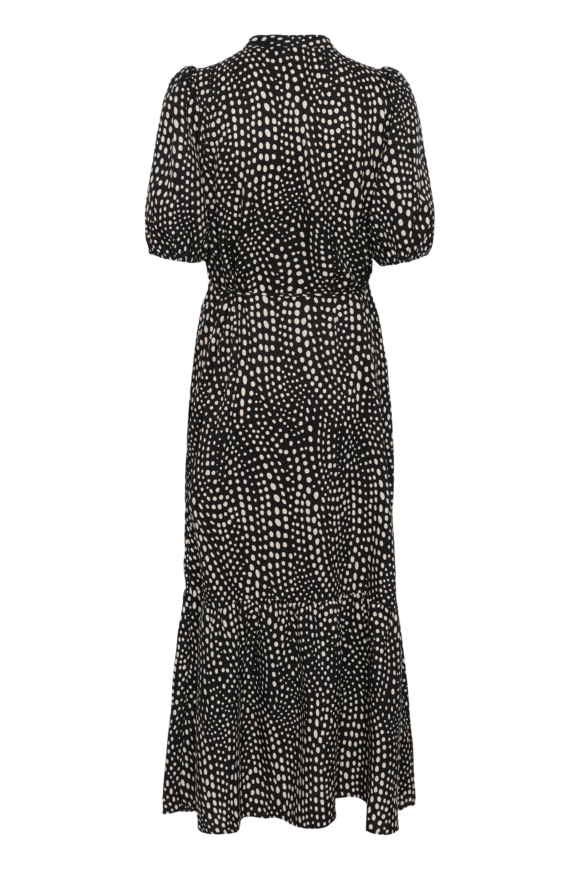 InWear Liberty black and white dot dress
