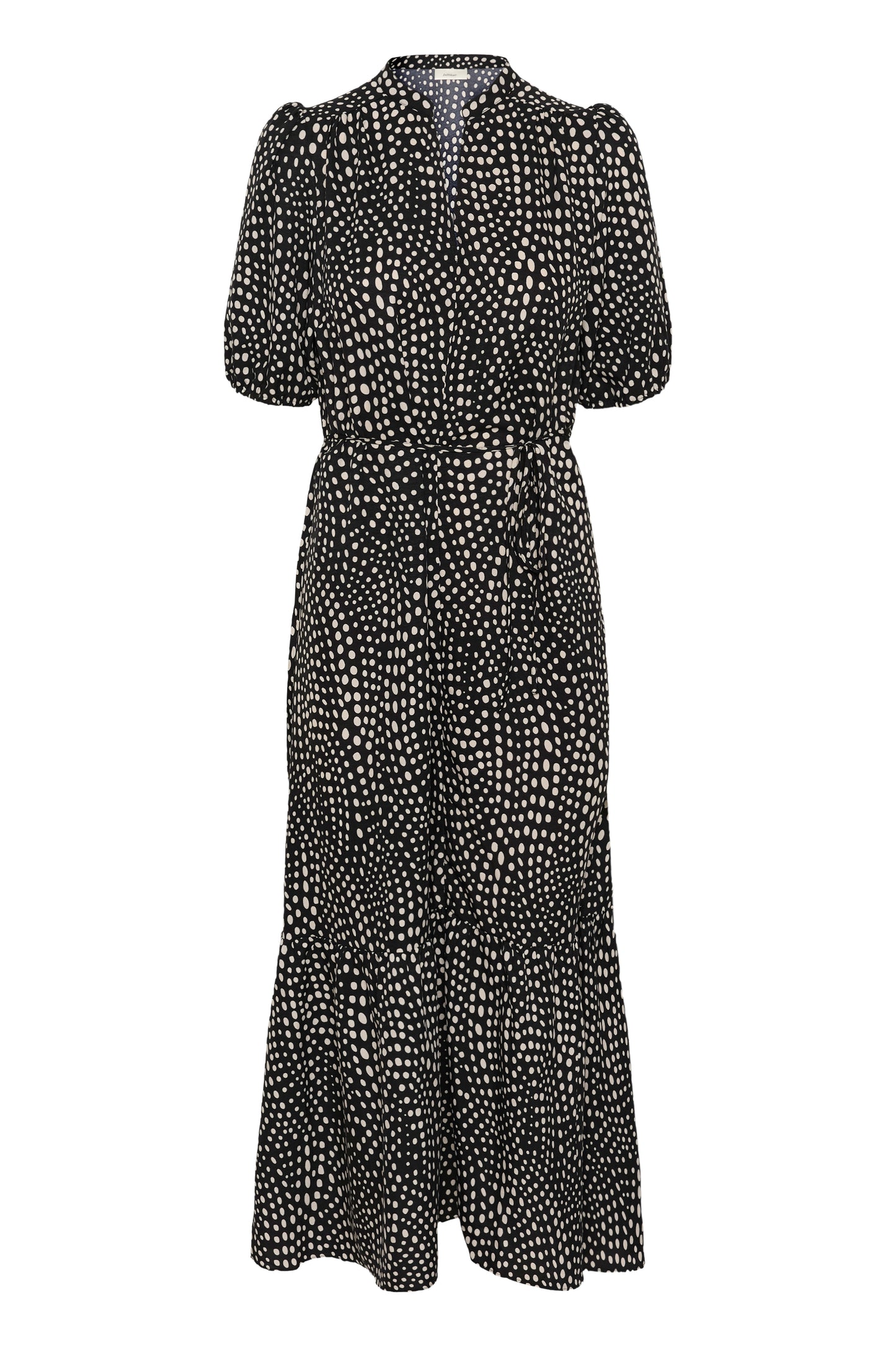 InWear Liberty black and white dot dress