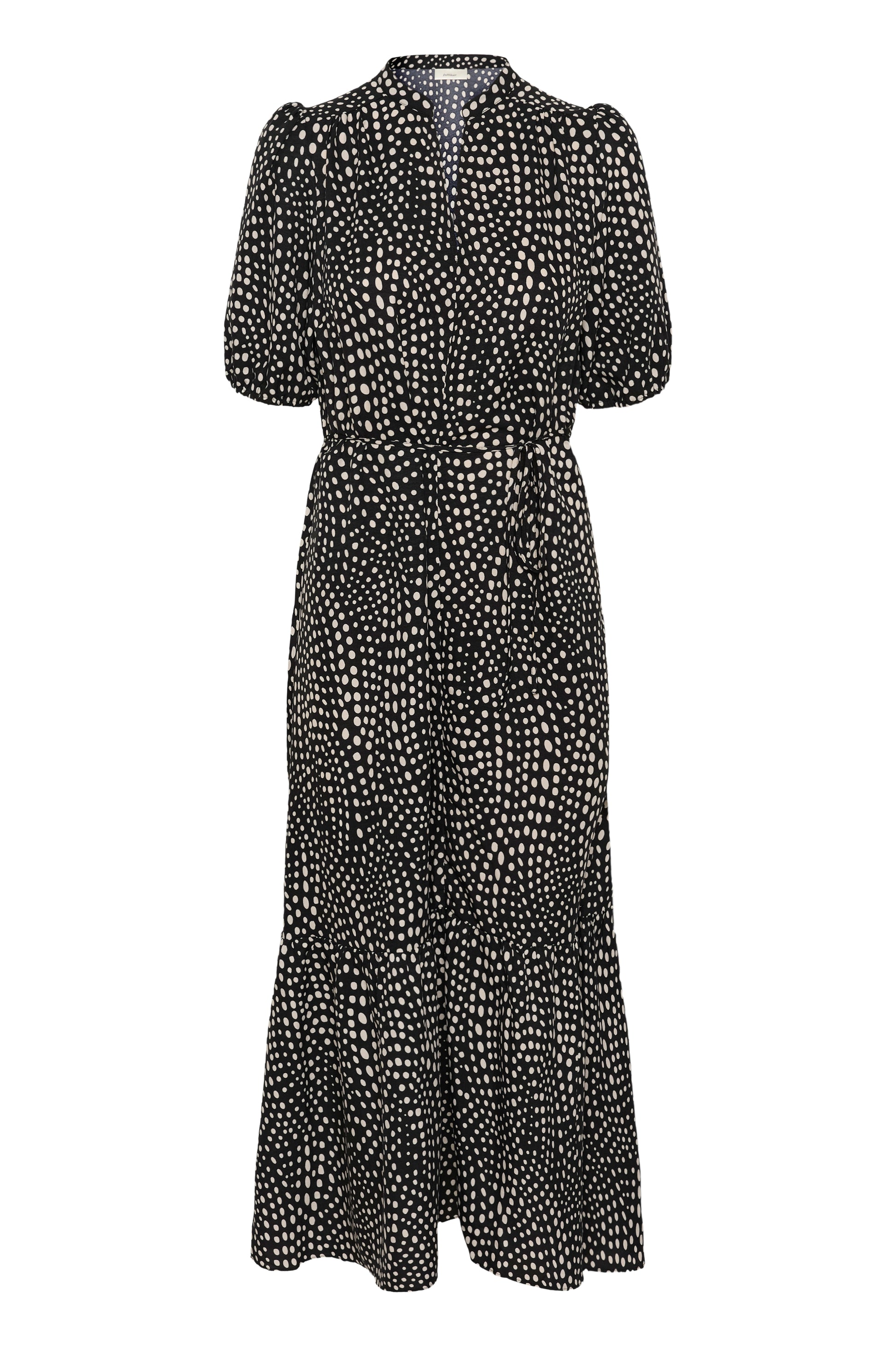 InWear Liberty black and white dot dress