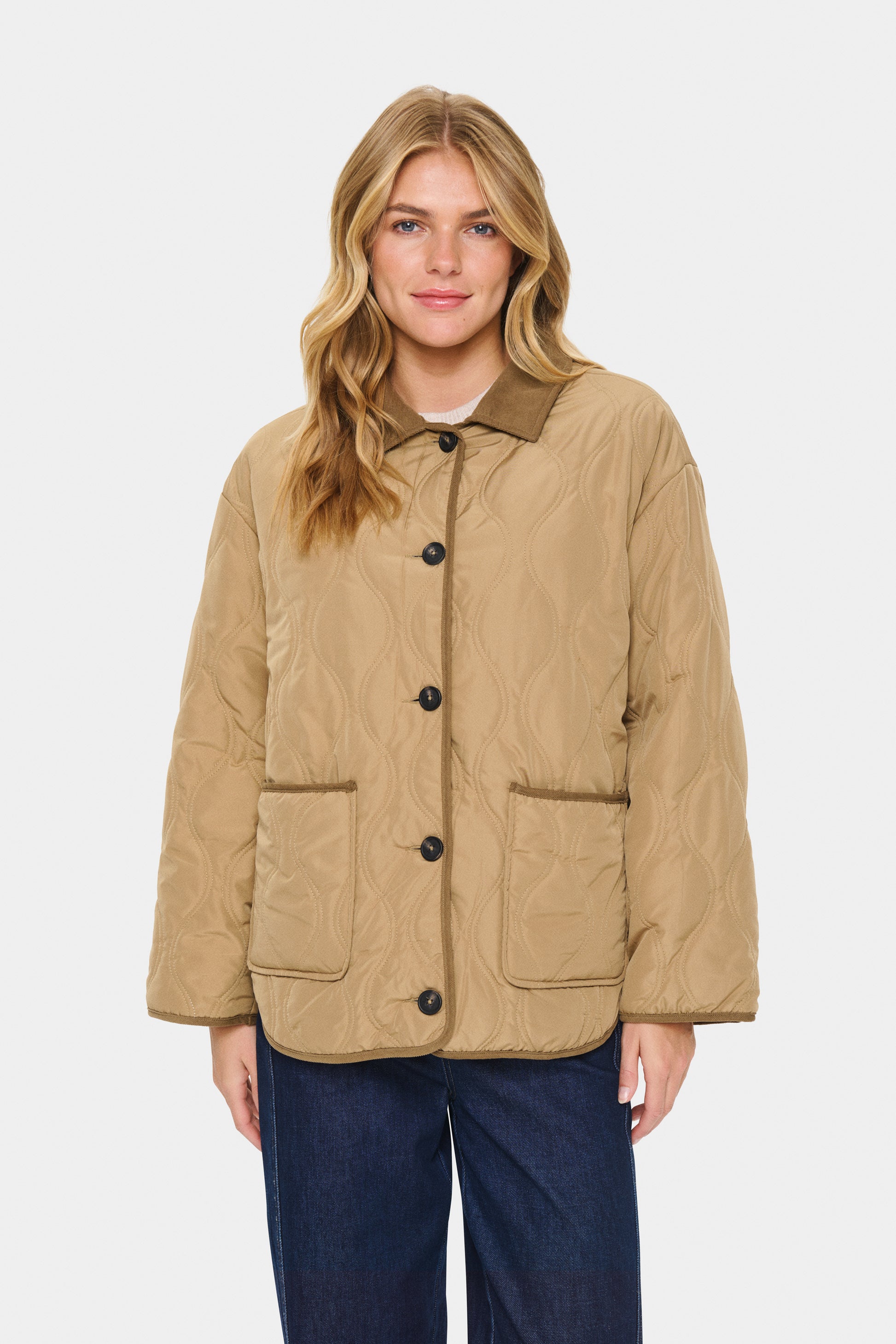Lois Saint tropez jacket in petrified oak
