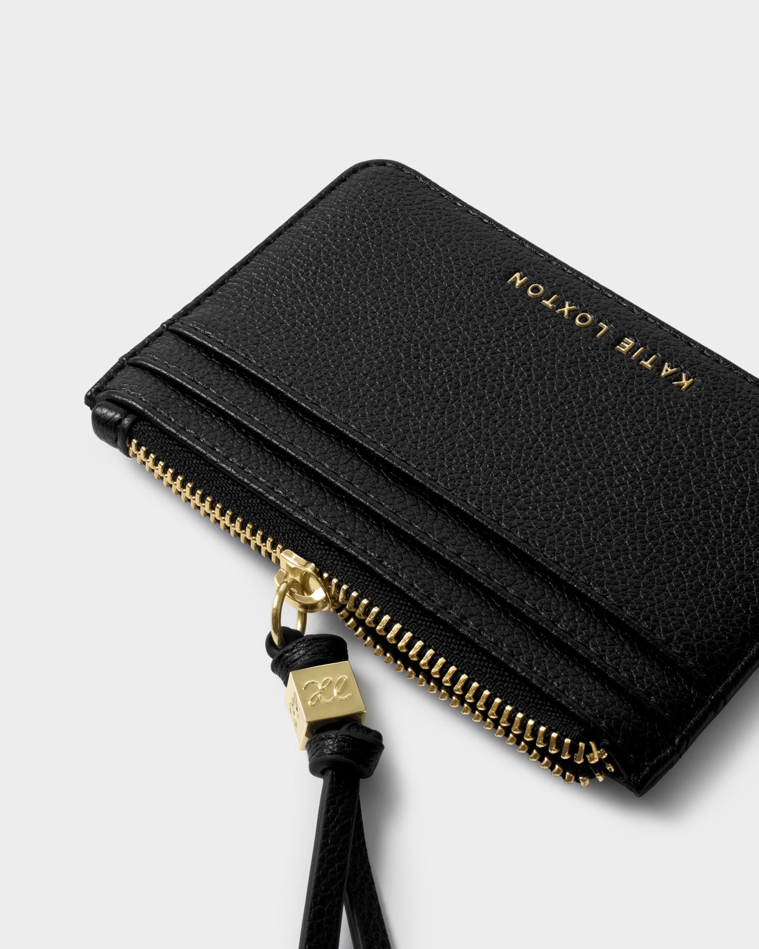 Katie Loxton Lottie Coin & Card Holder available in Black, Chocolate Leopard and Cherry.