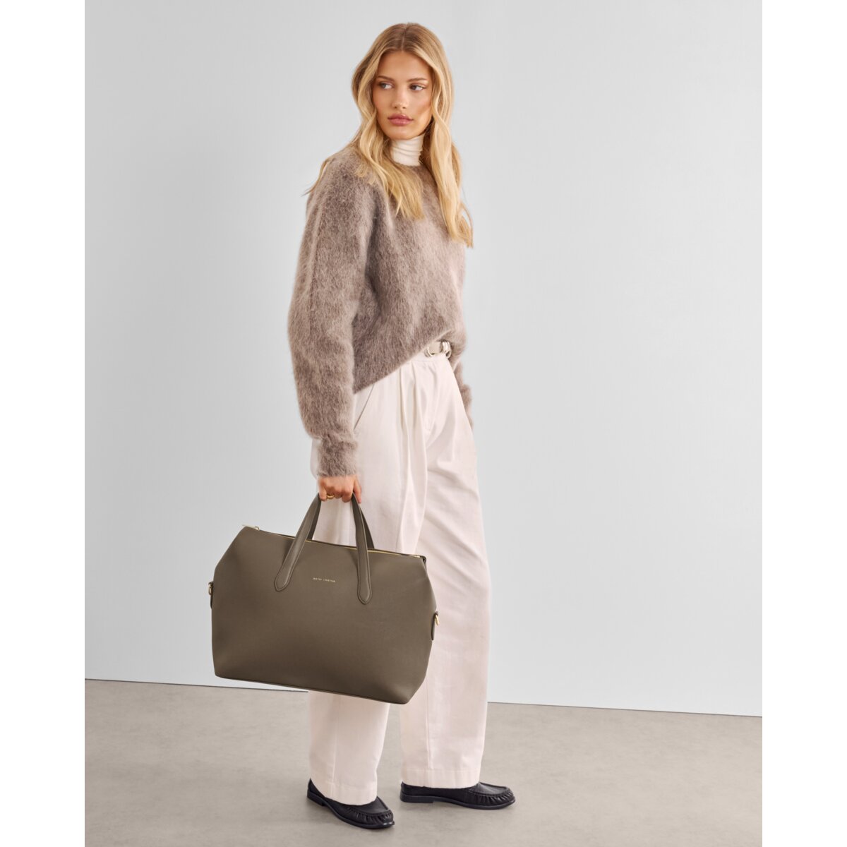 Katie Loxton Milan Cabin Bag in Mink