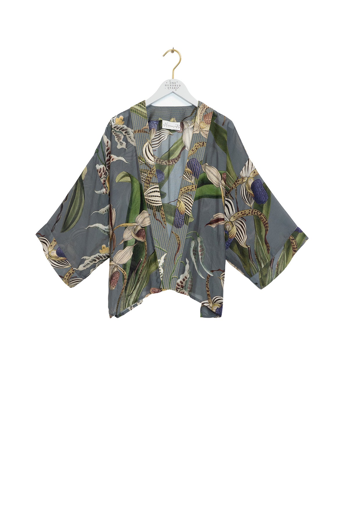 One Hundred Stars Kimono - Orchid Grey