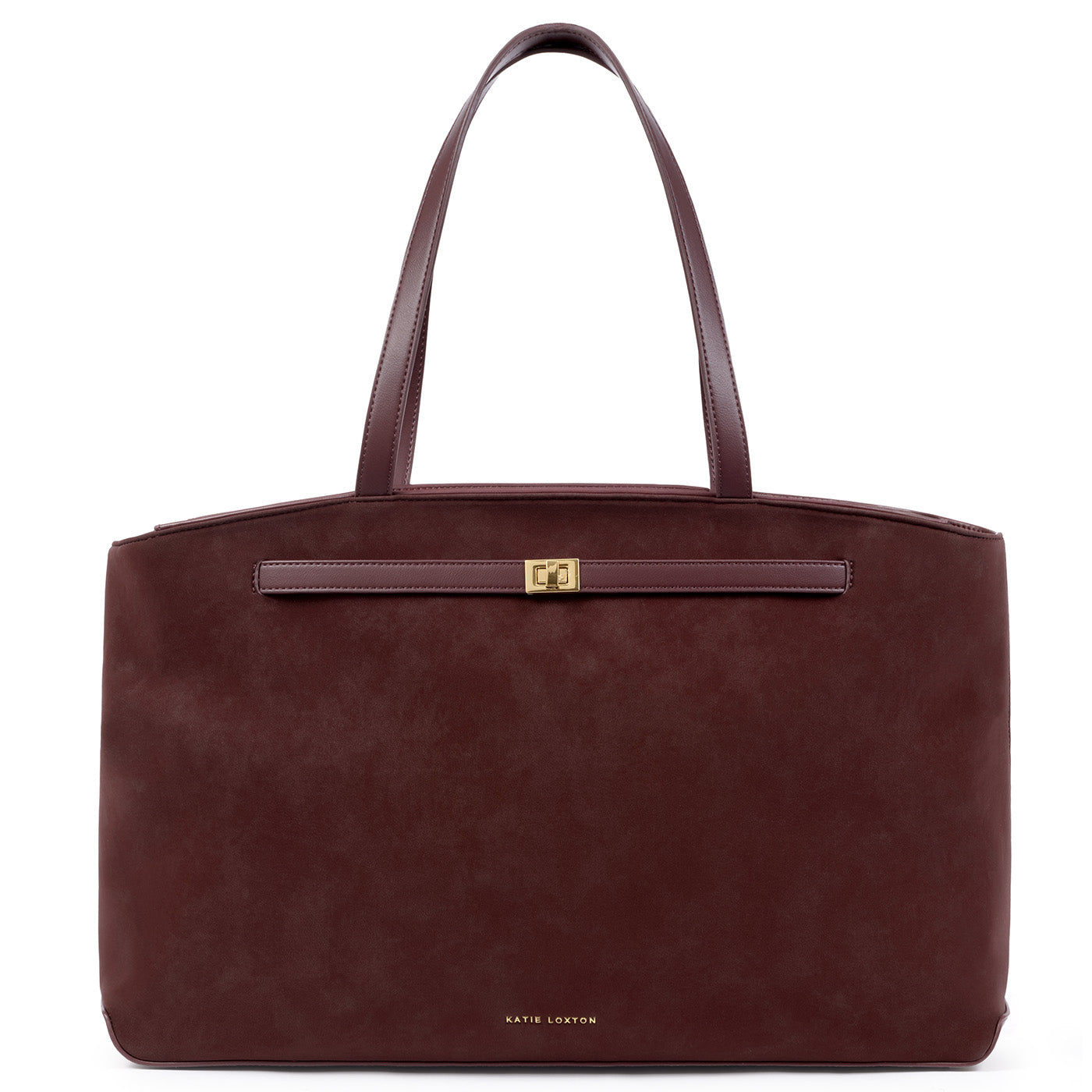 Katie Loxton Orin Tote Bag available in Cherry with a spacious structured design.