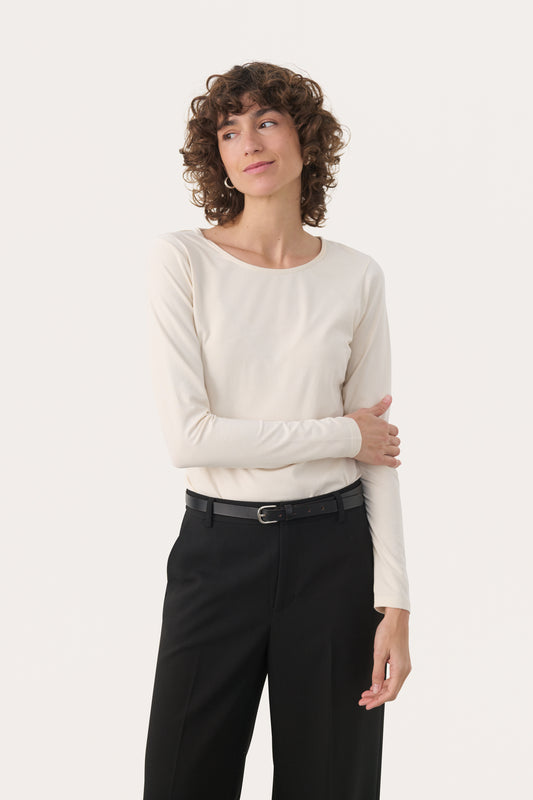 Part Two Nemajas Top -Whitecap Grey - xs