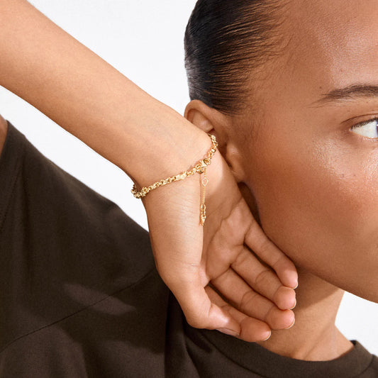 Pilgrim Nova Gold Plated Bracelet on Model